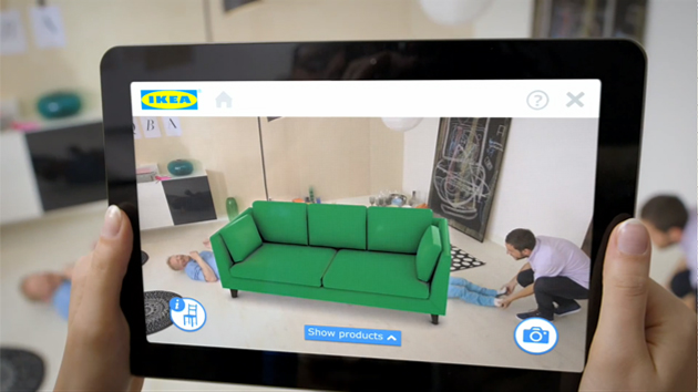 Ikea bringt mit seinem 2014 Katalog die Möbel digital nach Hause