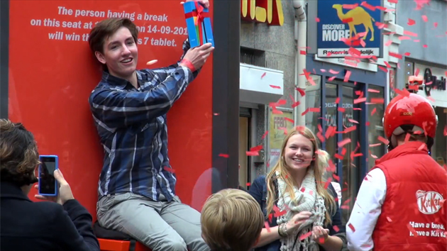 Have a Seat, have a Kit Kat in Amsterdam