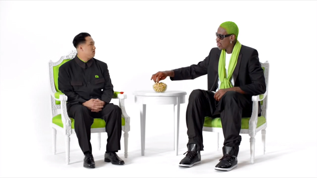 Pistachio´s explosive Werbung mit Dennis Rodman